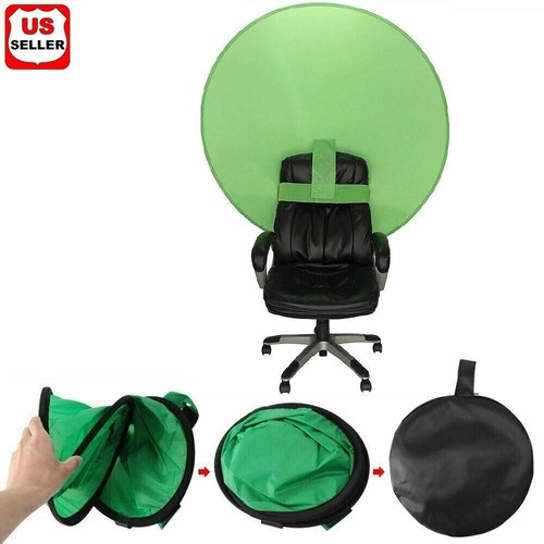 56inch round green screen - green,